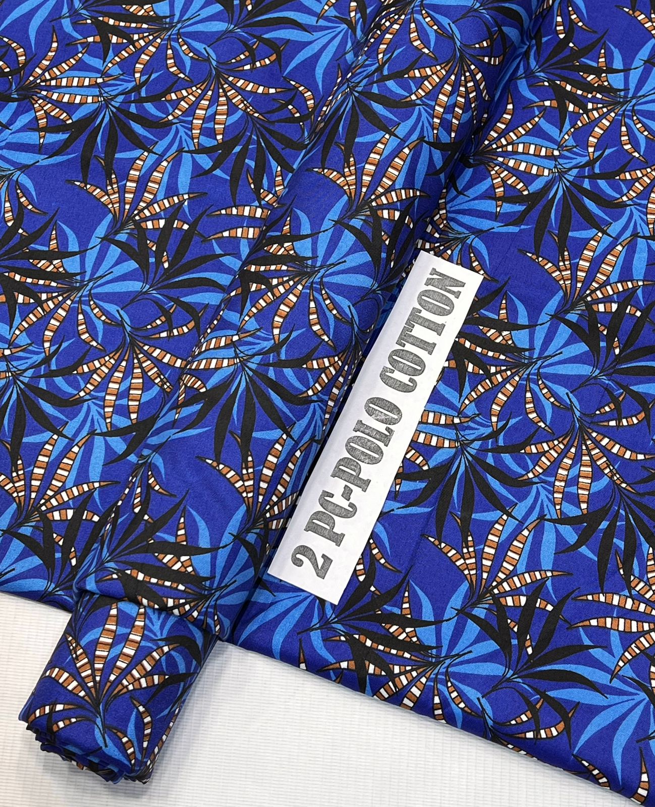 2pc Micro Polo Cotton Unstitched suit