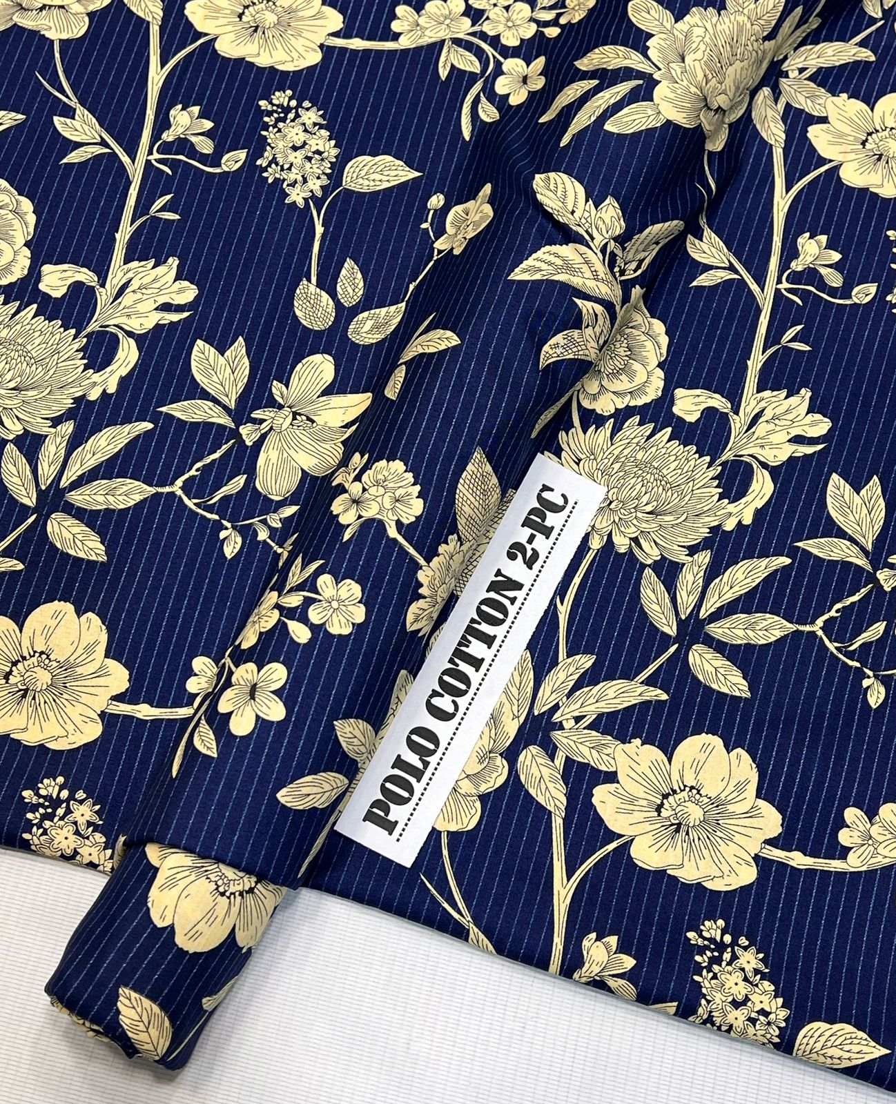 2pc Micro Polo Cotton Unstitched suit