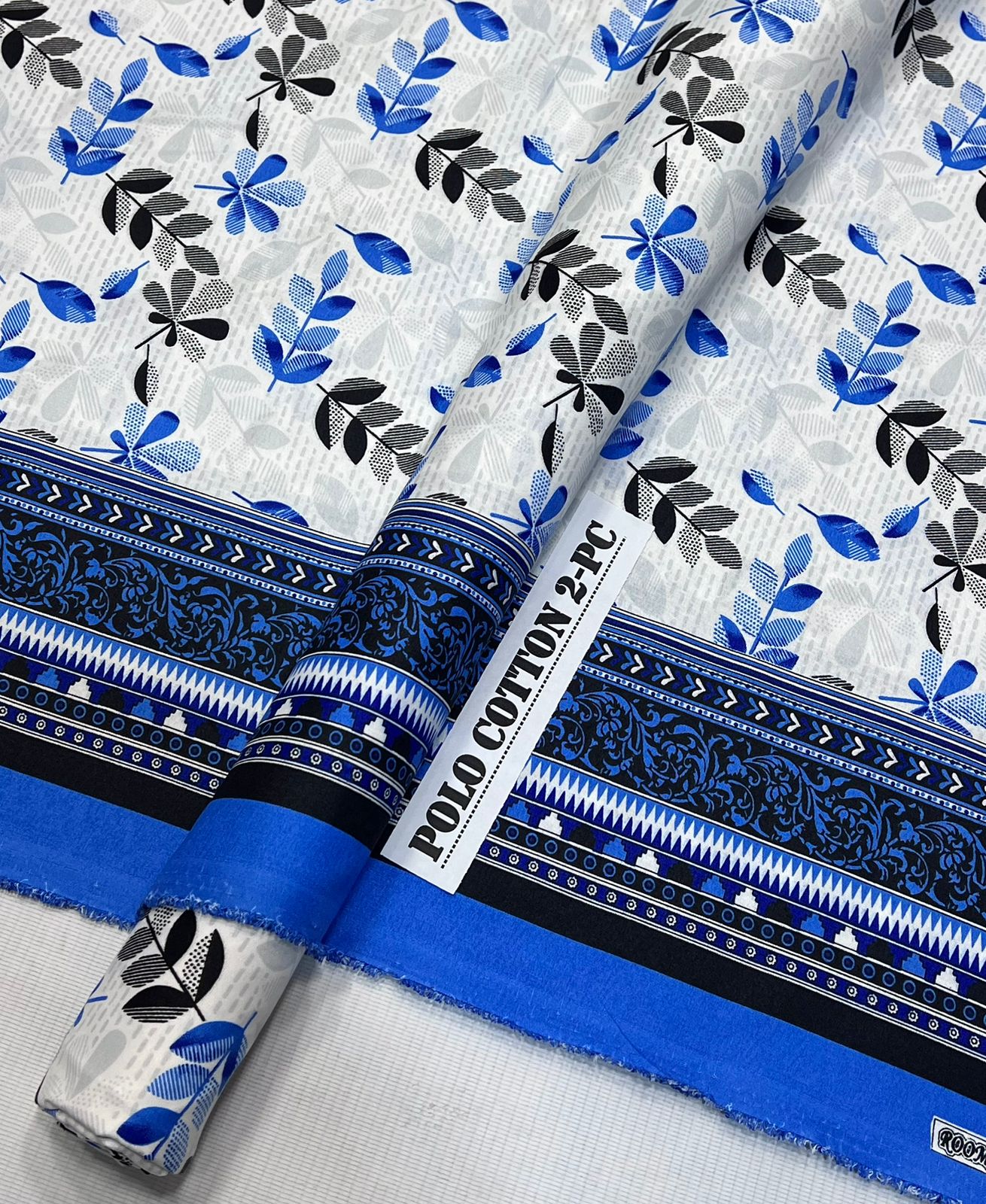 2pc Micro Polo Cotton Unstitched suit